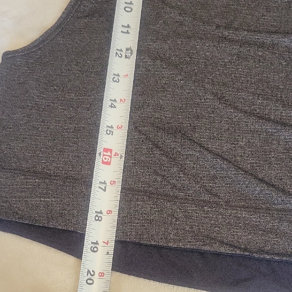 lululemon athletica Charcoal Muscle Tee